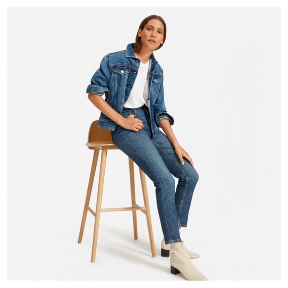 Everlane Denim - EVERLANE • The Japanese Denim Cheeky Jean in Faded Indigo Wash • 27